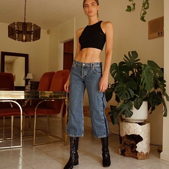 balenciaga rockabilly jeans